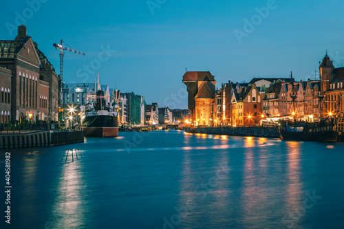 Historic Gdansk, Poland in Europe