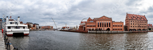 Panorama Gdansk, Poland in Europe