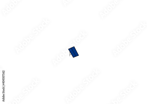 Symbol einer Solar-/Photovoltaikzelle