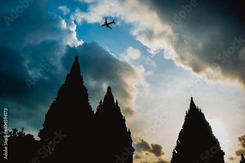 Prambanan - a huge complex of Hindu temples in Indonesia
