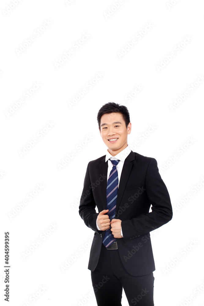 Portrait of a businessman standing with arms akimbo Portrait of a businessman standing with arms akimbo