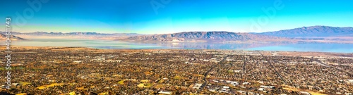 Canvas Print Utah County Panorama by Skip Weeks