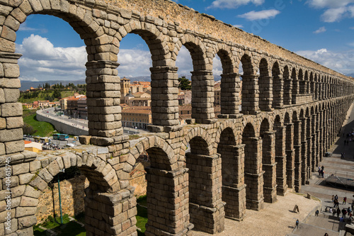 Ancient Segovia Aqueduct