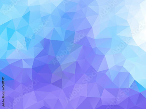 Gradient background from triangles. Background for design projects.
