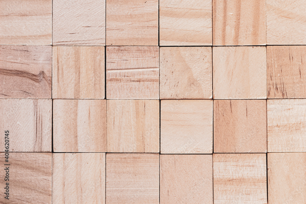 Wood square stack of lumber. Seamless texture of wooden blocks in collage background. paneling pattern. Wood square stack of lumber. Seamless texture of wooden blocks in collage background. paneling pattern.
