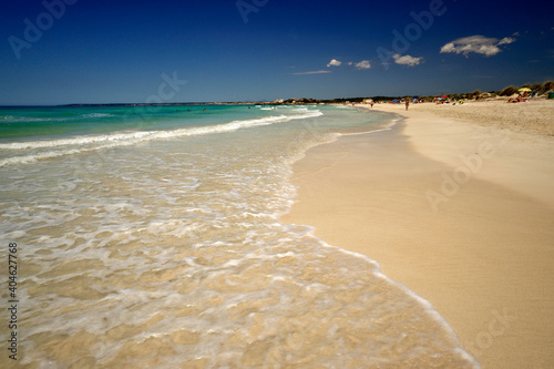 playa Es Trenc, Campos, Mallorca.Islas Baleares. España. photo