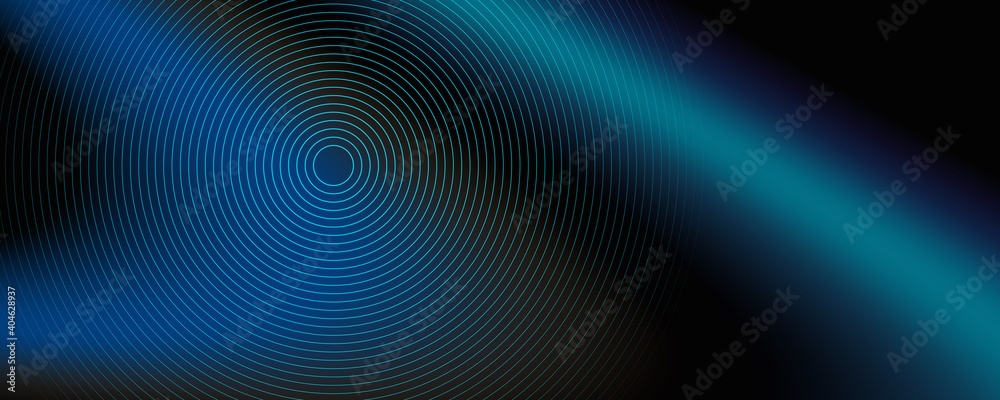 Dark blue black neon smooth wave digital abstract background Dark blue black neon smooth wave digital abstract background