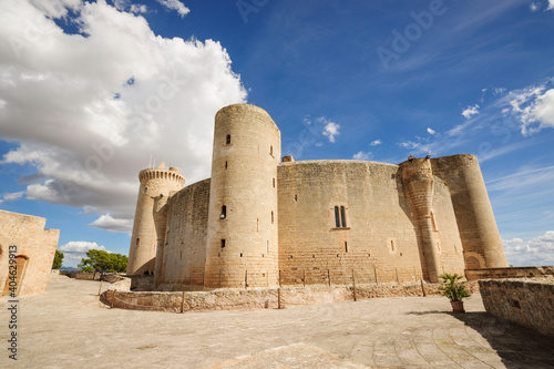 Castillo de Bellver -siglo.XIV-, Palma de mallorca. Mallorca. Islas Baleares. España.