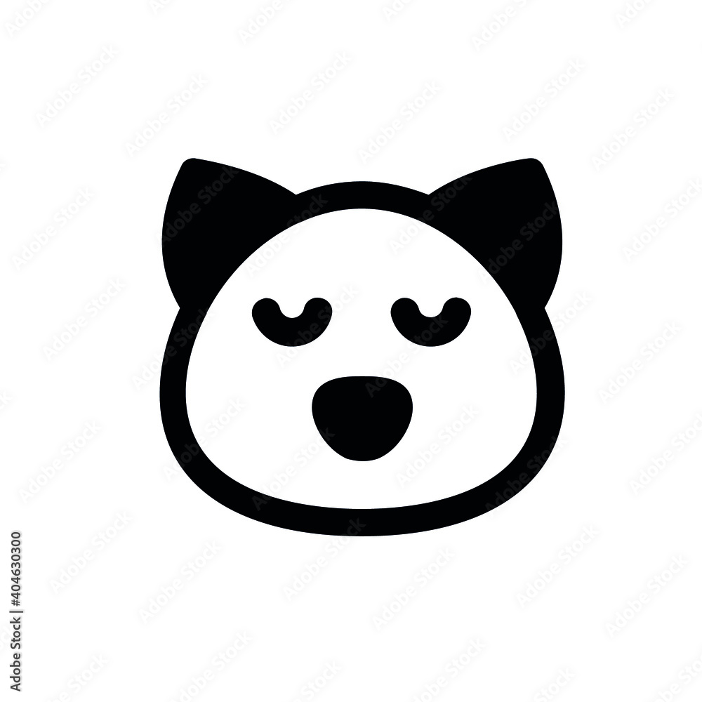 Dog icon set collection. Vector silhouette of dog. Dog icon set collection. Vector silhouette of dog.