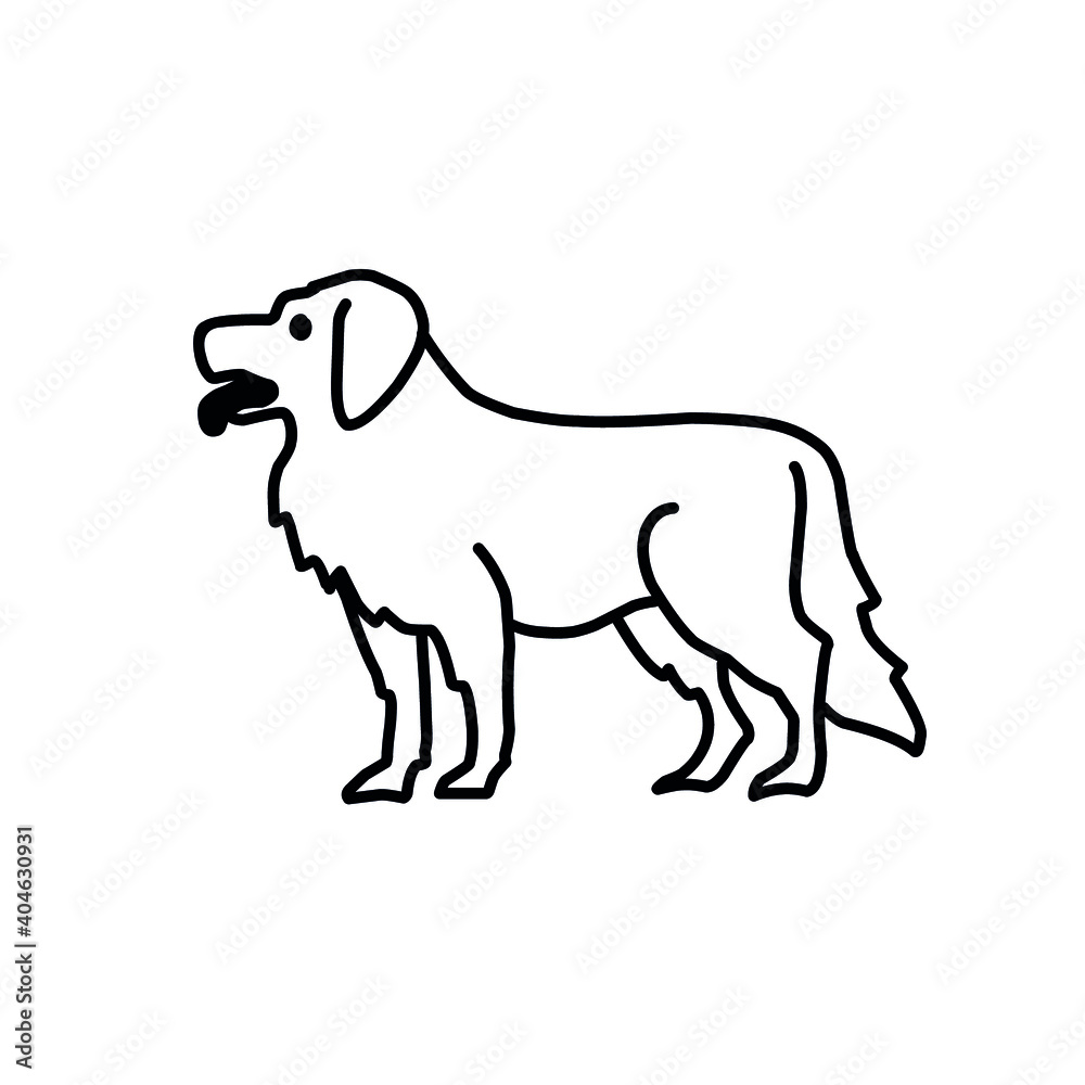 Dog icon set collection. Vector silhouette of dog. Dog icon set collection. Vector silhouette of dog.