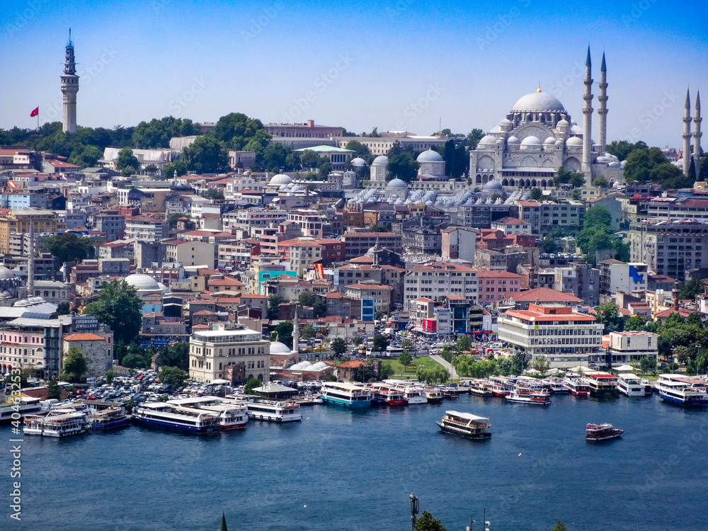 Obraz premium Istanbul City View