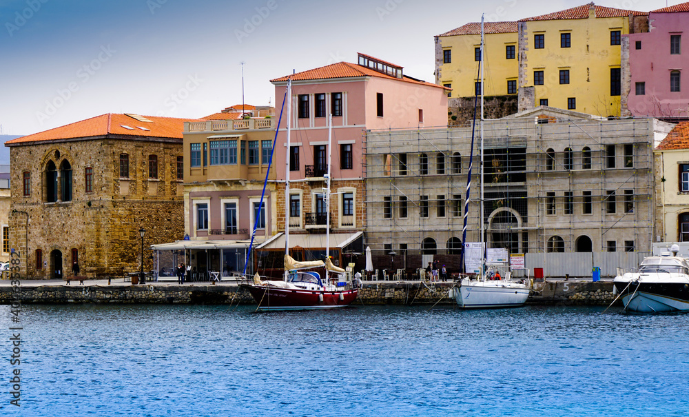 Venetian Harbor Chania Crete