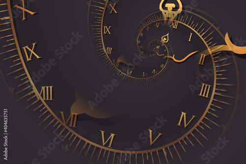 Droste effect background. Abstract design for concepts related to time. © Paolo Gallo