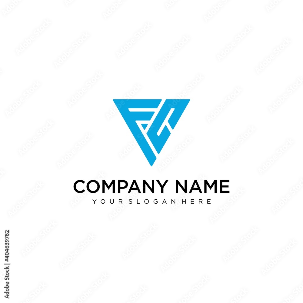 FC letter logo design. Creative minimal monochrome monogram symbol. Universal elegant vector sign design. Premium business logo type. Graphic alphabet symbol for company business identity FC letter logo design. Creative minimal monochrome monogram symbol. Universal elegant vector sign design. Premium business logo type. Graphic alphabet symbol for company business identity