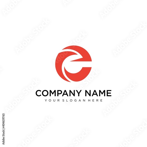Infinity Line Letter Initial E Logo Design Template Free Download Infinity Line Letter Initial E Logo Design Template - GFXLoad