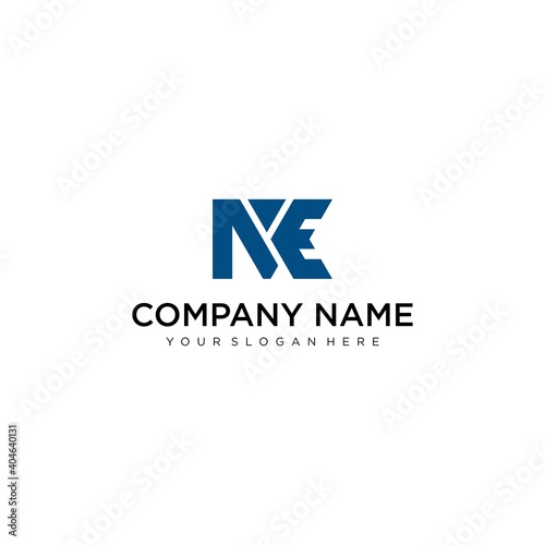 Free Download ME letter logo design. Creative minimal monochrome monogram symbol. Universal elegant vector sign design. Premium business logo type. Graphic alphabet symbol for company business identity - GFXLoad