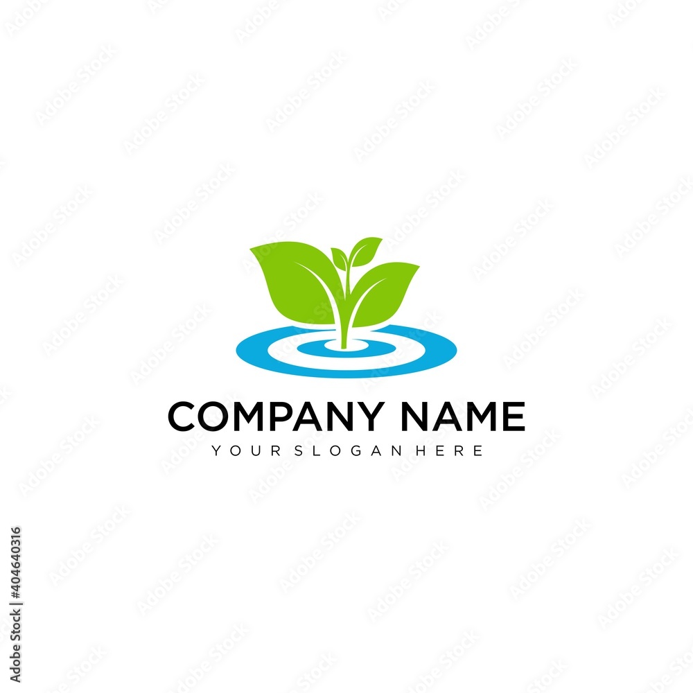 vector logo organic