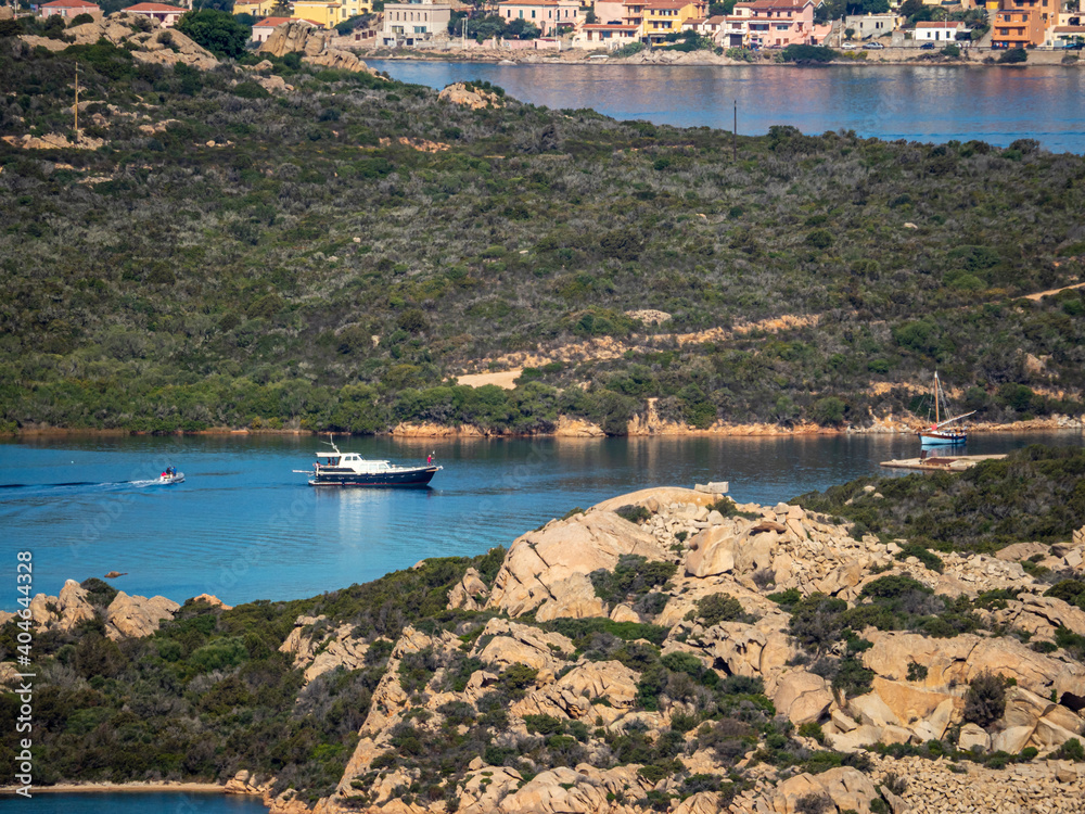 A view of La Maddalena island