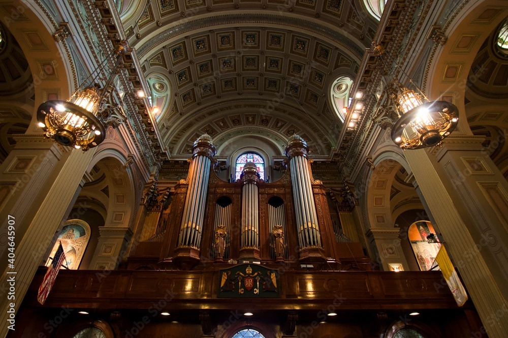 Naklejka premium Church Organ