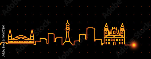Belem Light Streak Skyline Profile