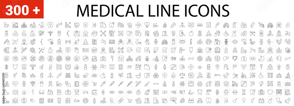 Medical Vector Icons Set. Line Icons, Sign and Symbols in Linear Design. Medicine, Health Care and Coronavirus COVID-19 pandemic. Mobile Concepts and Web Apps. Modern Infographic Logo and Pictogram. Medical Vector Icons Set. Line Icons, Sign and Symbols in Linear Design. Medicine, Health Care and Coronavirus COVID-19 pandemic. Mobile Concepts and Web Apps. Modern Infographic Logo and Pictogram.