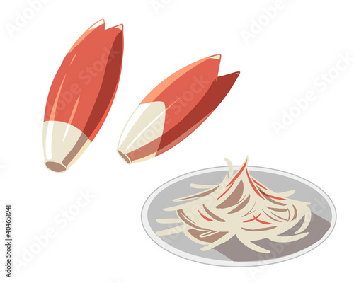 みょうが　線無し