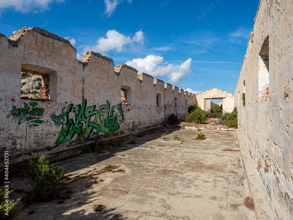 The military base of Capo D'Orso The military base of Capo D'Orso