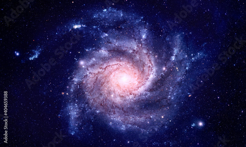 Swirling Galaxy - Elements of this Image Furnished by NASA
