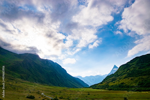 landscape in the mountains 