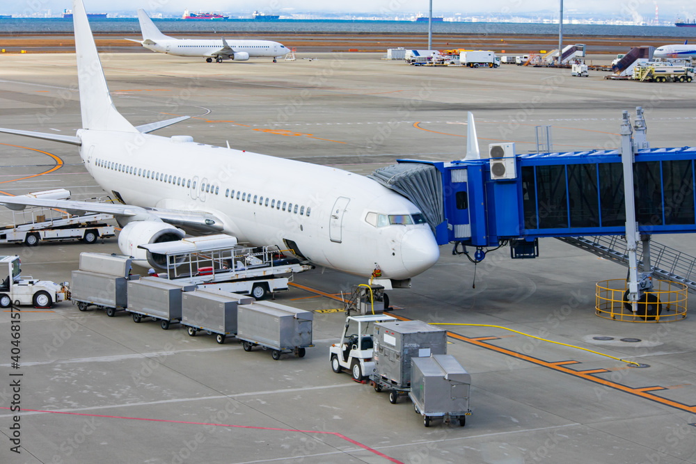 航空の仕事 飛行機の離陸準備