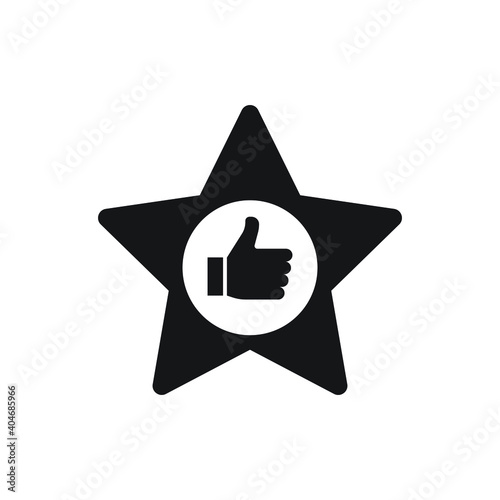 Top business rating icon design. isolated on white background
