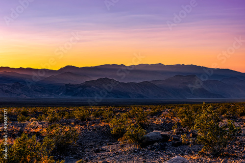 Beautiful scenery in Death Valley National Park