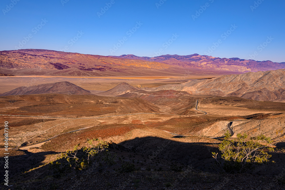 Beautiful scenery in Death Valley National Park