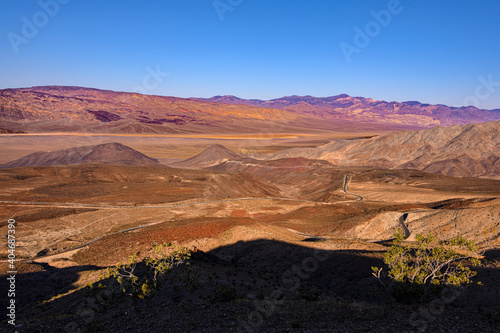 Beautiful scenery in Death Valley National Park