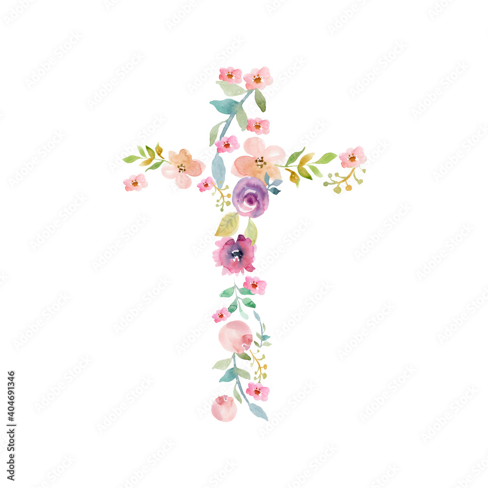 Easter green spring cross of Jesus in my heart concept. Collage from springs plants branches and flowers. Isolated. You can find all the full sized images in my portfolio. Easter green spring cross of Jesus in my heart concept. Collage from springs plants branches and flowers. Isolated. You can find all the full sized images in my portfolio.