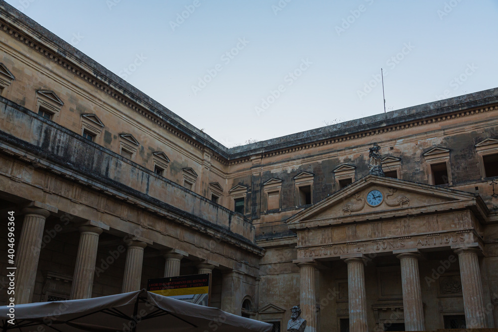 Obraz premium イタリア レッチェのパルミエリ寄宿学校 Convitto Palmieri