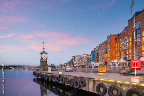 Photography Oslo downtown city skyline cityscape in Norway