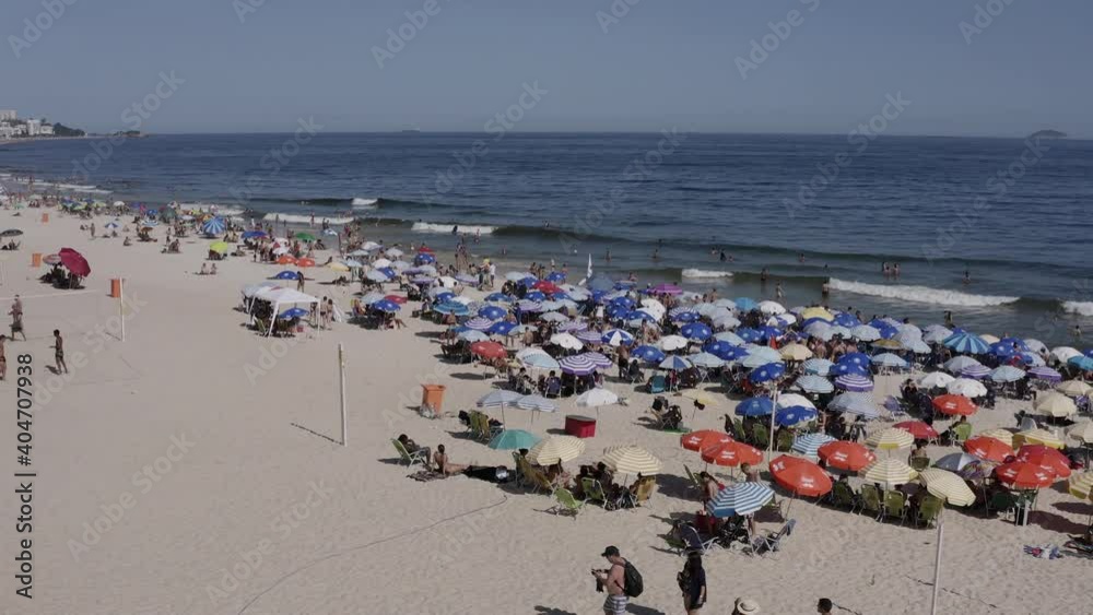 Covid 19 in Brazil. Brazilians ignore municipal decree and fill beaches and the city's edge, ignoring the fight against the Covid-19. Covid 19 in Brazil. Brazilians ignore municipal decree and fill beaches and the city's edge, ignoring the fight against the Covid-19.