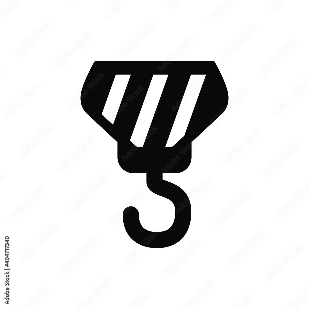 Crane icon vector graphic illustration Crane icon vector graphic illustration
