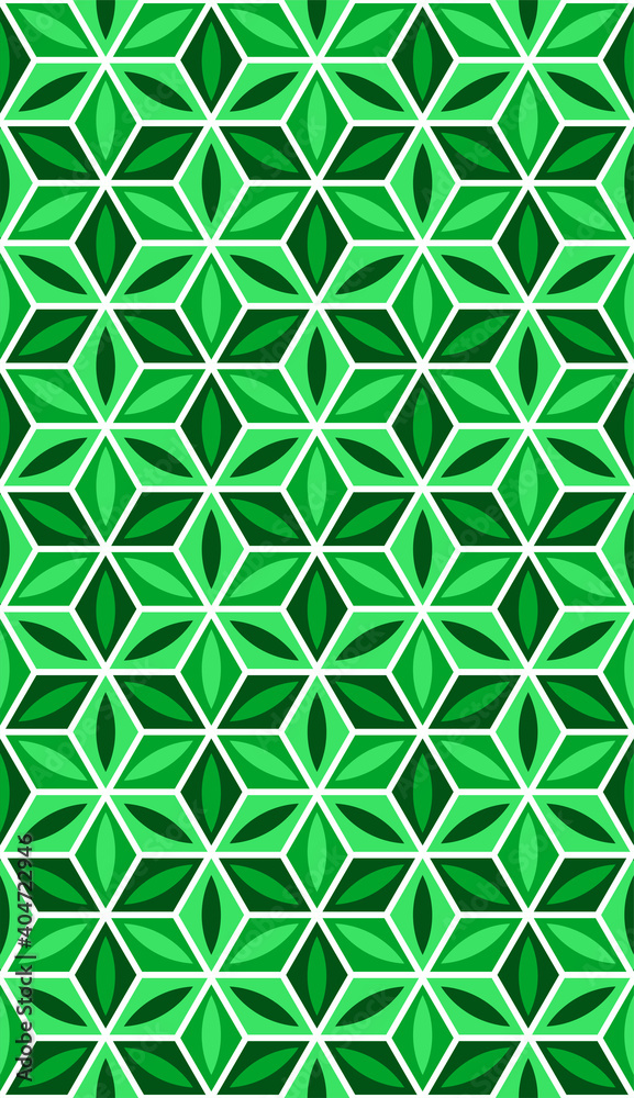 Flower of life seamless pattern of sacred geometry