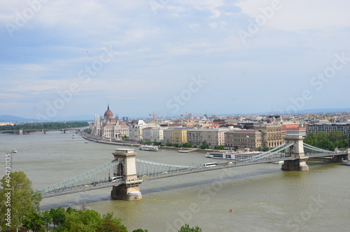 Delightful views of the Danube River and Budapest