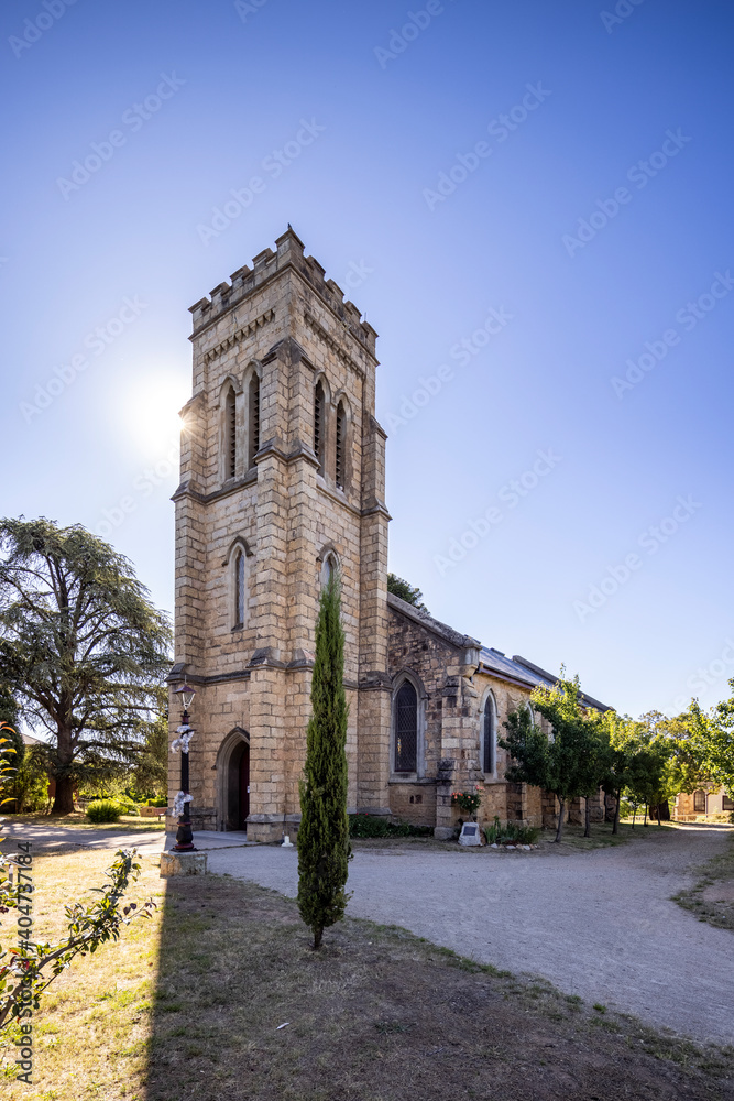 Church in Ford Street, Beechworth, Victoria, Australia