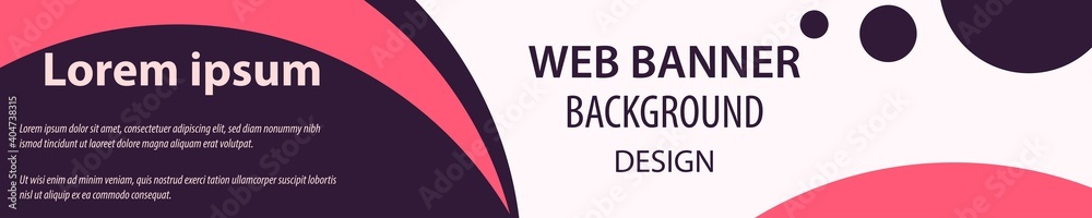 minimalist web banner background design. eps10 vector minimalist web banner background design. eps10 vector