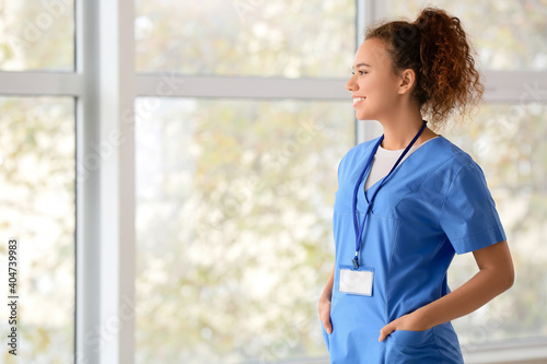 African-American female doc...