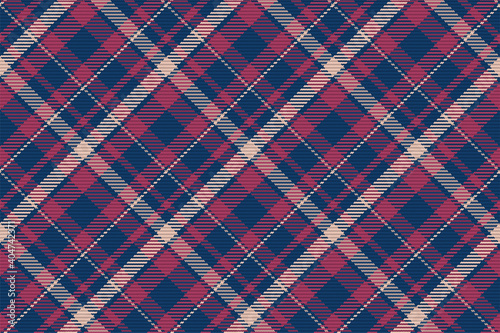 Seamless pattern of scottish tartan plaid. Repeatable background with check fabric texture. Vector backdrop striped textile print.