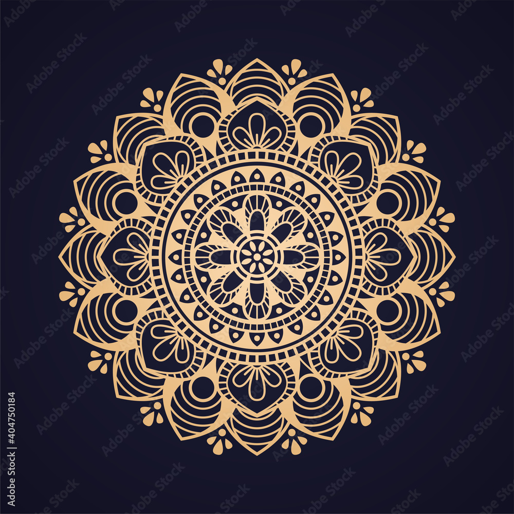 Luxury mandala background