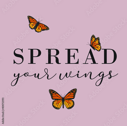 butterfly illustrations spread kindness