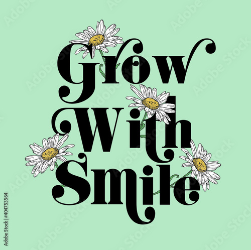 Daisy illustrations grow with love
