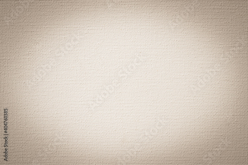 Aged canvas texture background in old white beige color cotton burlap natural fabric cloth for wallpaper and painting design backdrop