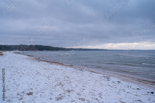 Fototapeta Naklejka Na Ścianę i Meble -  beach in winter